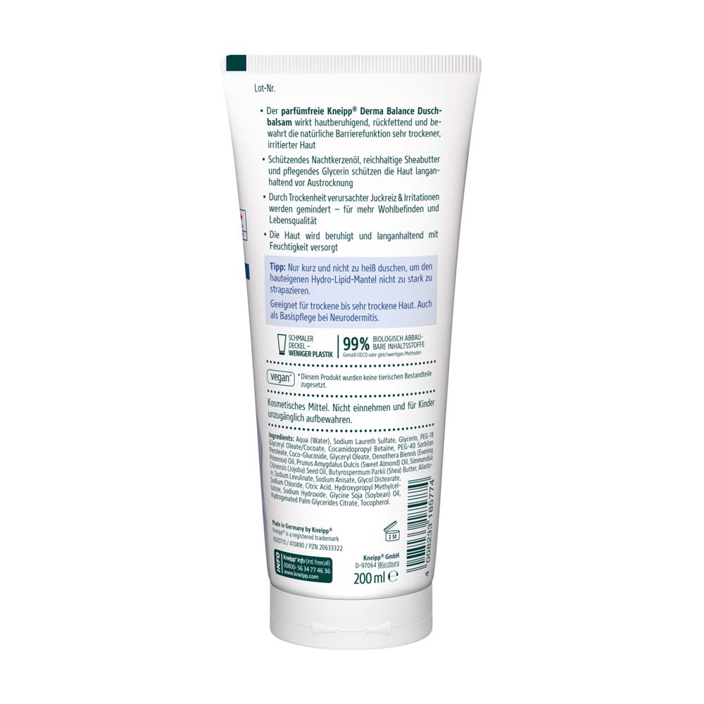 Kneipp DERMA BALANCE BERUHIGENDER DUSCHBALSAM 200 ml Duschgel