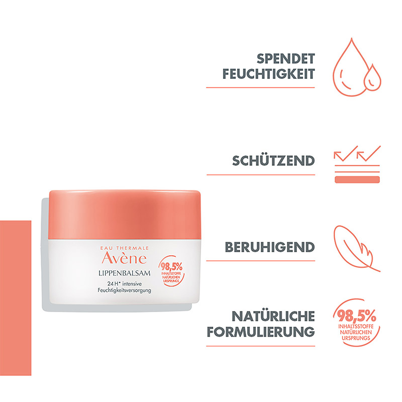 Avène LIPPENBALSAM 24H intensive Feuchtigkeit  10 ml Balsam