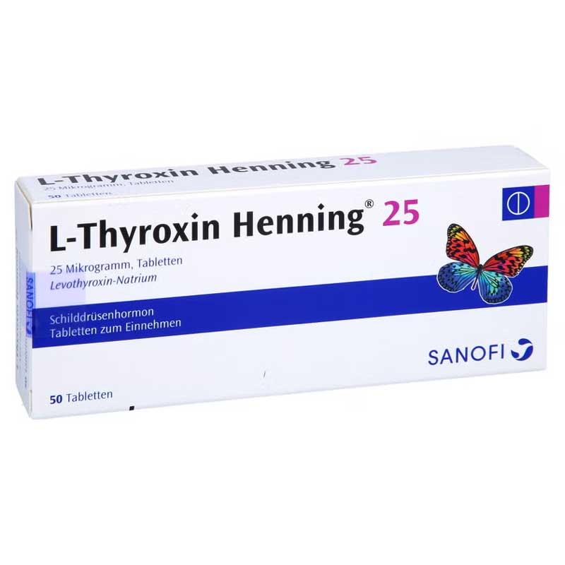 L-Thyroxin Henning 25 50 St Tabletten