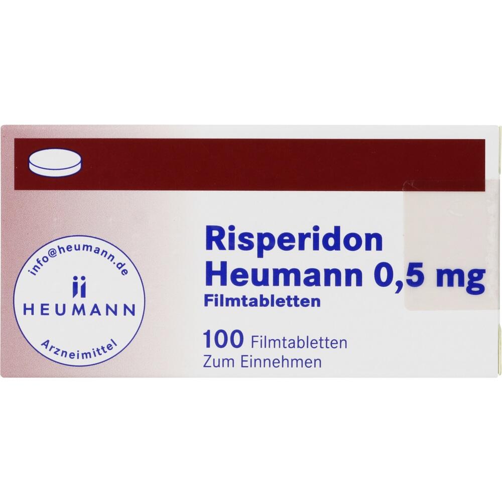 Risperidon Heumann 0,5mg 100 St Filmtabletten