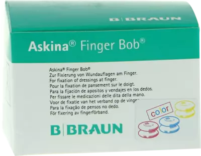 ASKINA Finger Bob farbig 50 St Verband