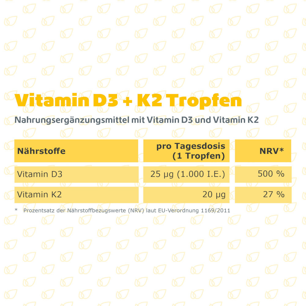 Vitamin D3 + K2 Tropfen 30 ml Tropfen