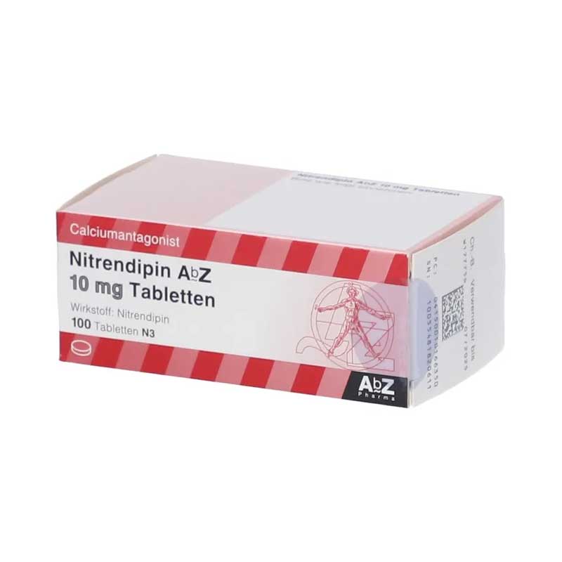 Nitrendipin AbZ 10mg 100 St Tabletten