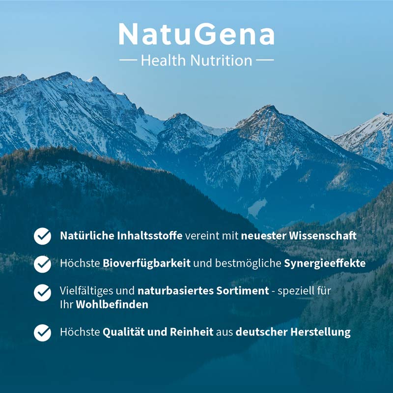 NatuGena Magnesium-Taurat 120 St Kapseln