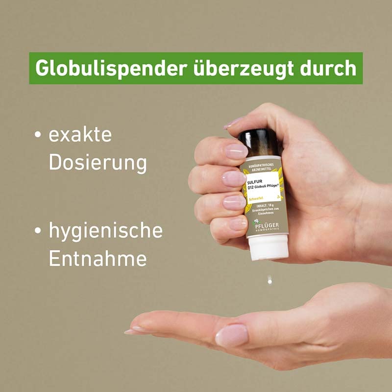 Sulfur D12 Globluli Pflüger 10 g Globuli