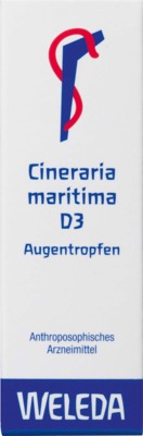 WELEDA CINERARIA maritima D 3 Augentropfen 10 ml Augentropfen
