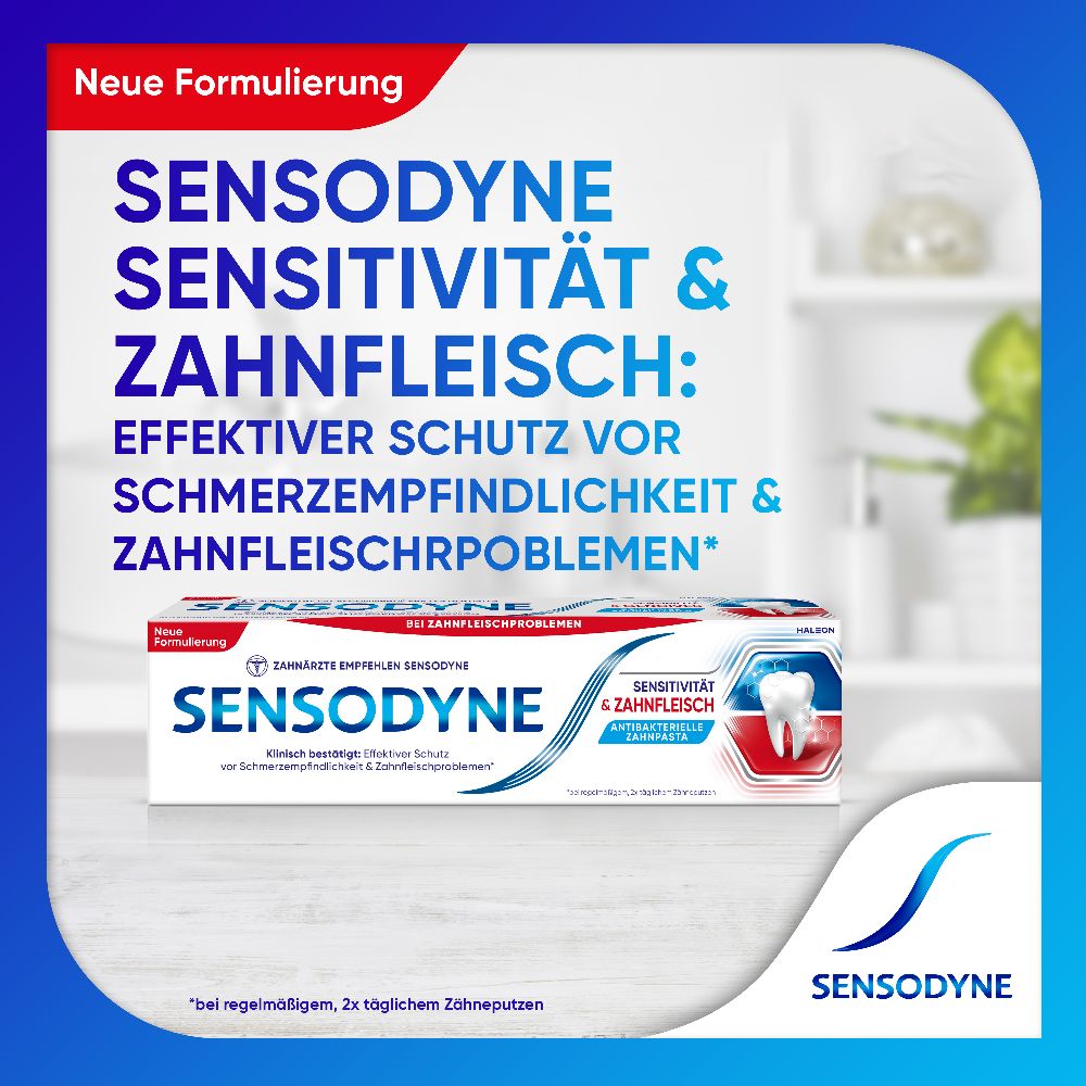 SENSODYNE SENSIVITÄT & ZAHNFLEISCH Zahnpasta 75 ml Zahnpasta