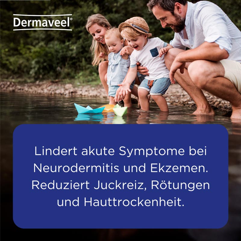 DERMAVEEL bei Juckreiz, Rötung und Trockenheit 30 ml Creme