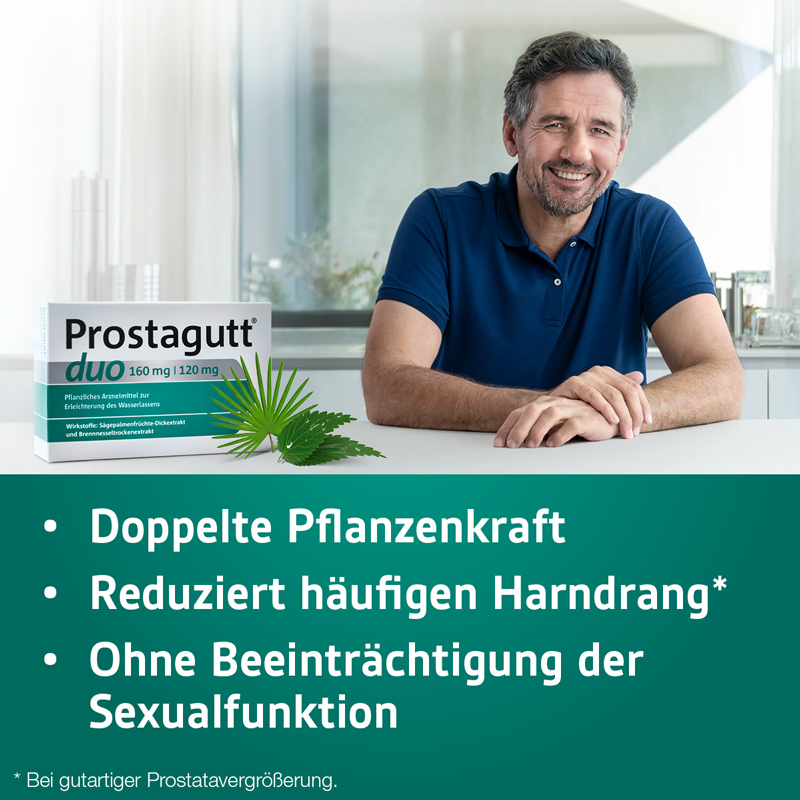 Prostagutt duo 160mg/120mg 200 St Weichkapseln