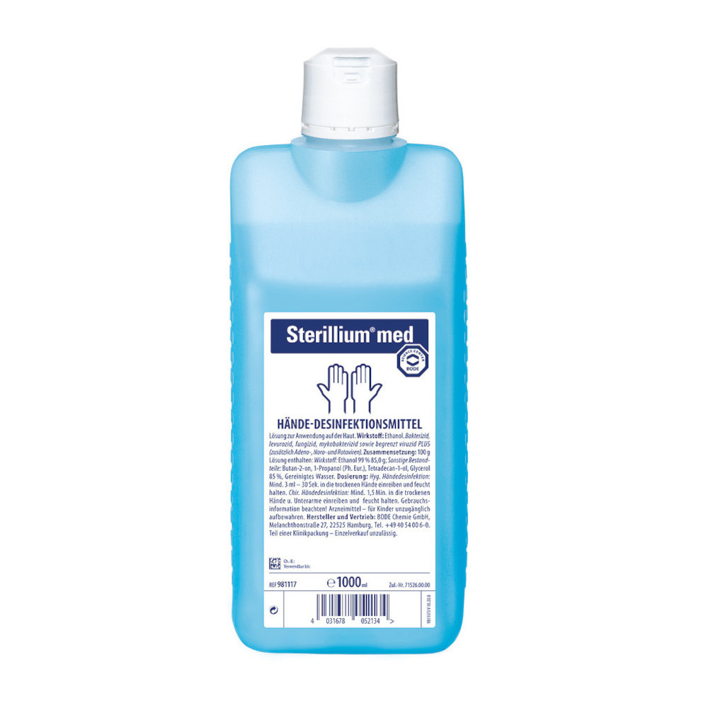 Sterillium med Händedesinfektion 1000 ml Lösung