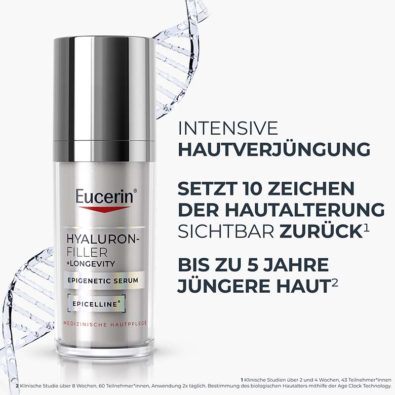 Eucerin HYALURON-FILLER EPIGENETIC SERUM +20% sparen* 30 ml Konzentrat