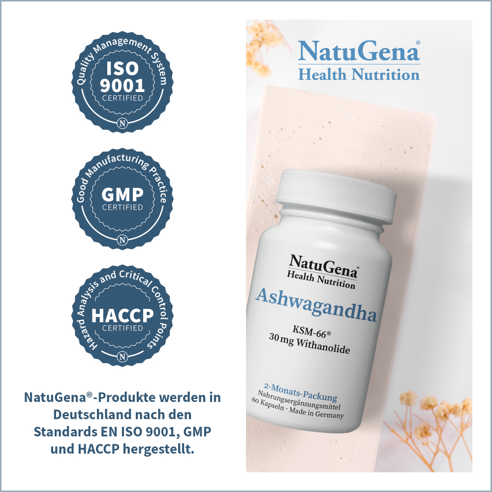 NatuGena Ashwagandha 60 St Kapseln