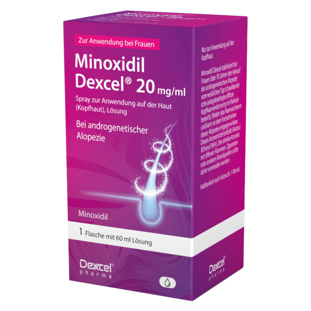 Minoxidil Dexcel 20 mg/ml 60 ml Lösung
