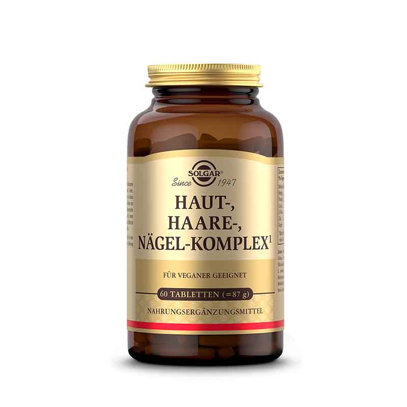 SOLGAR HAUT-, HAARE-, NÄGEL-KOMPLEX 60 St Tabletten