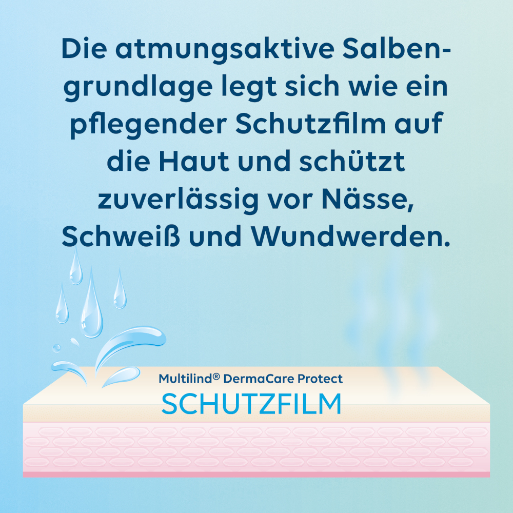 Multilind DermaCare Protect WUNDSCHUTZ-PFLEGECREME 200 ml Creme