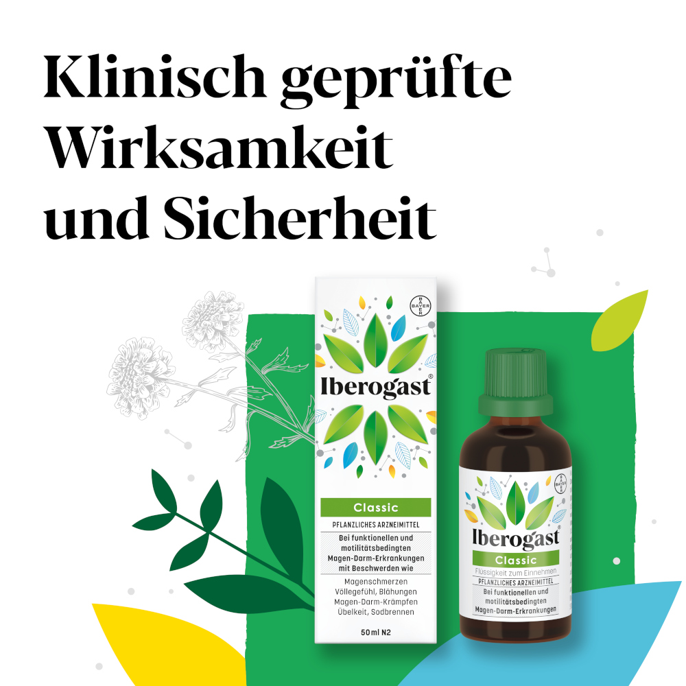 Iberogast Classic 50 ml Flüssigkeit zum Einnehmen
