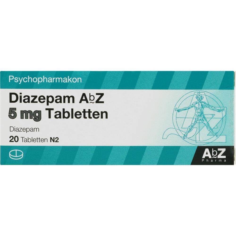 Diazepam AbZ 5 mg 20 St Tabletten