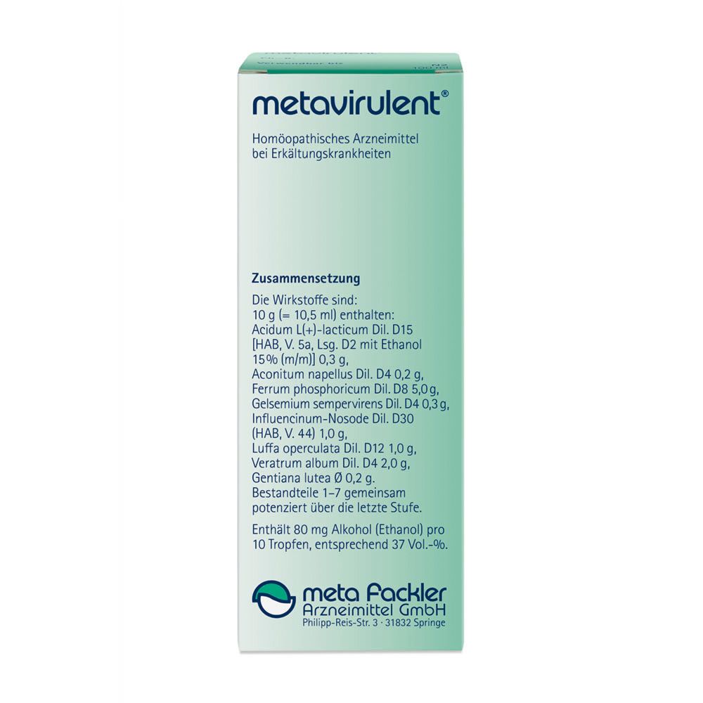 metavirulent 100 ml Mischung