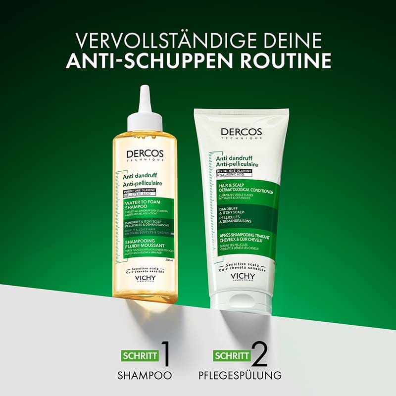 VICHY DERCOS ANTI SCHUPPEN SHAMPOO Locken 200 ml Shampoo