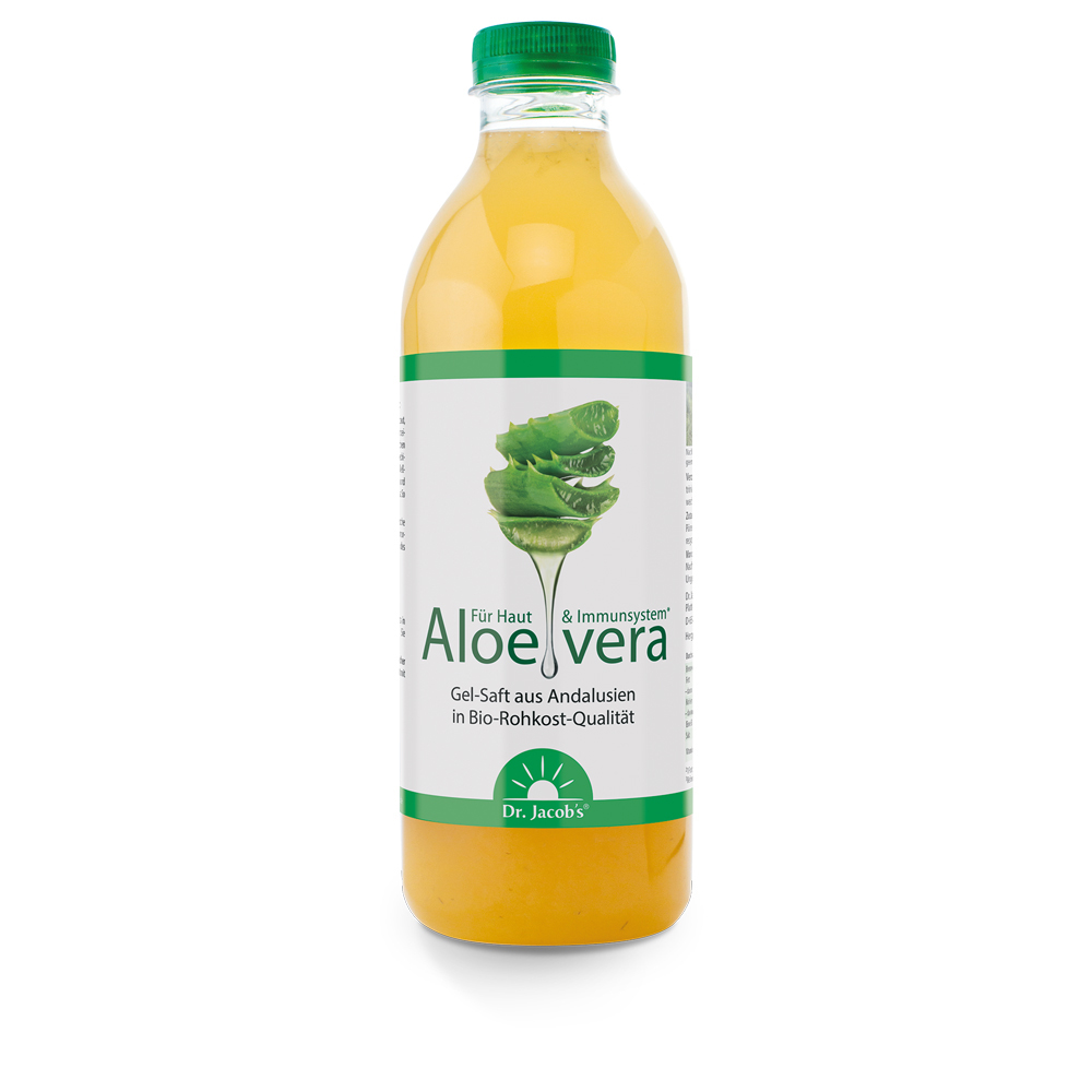 Dr. Jacob's Aloe Vera Gel Saft Bio Rohkost-Qualität Acerola