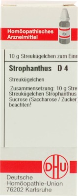 STROPHANTHUS D 4 Globuli 10 g Globuli