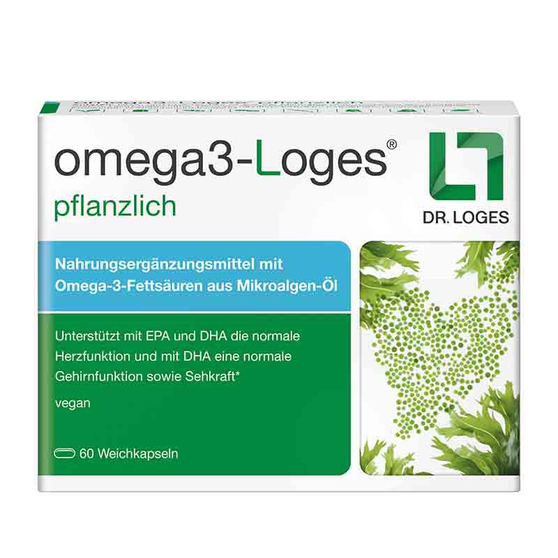 omega3-Loges pflanzlich 60 St Kapseln