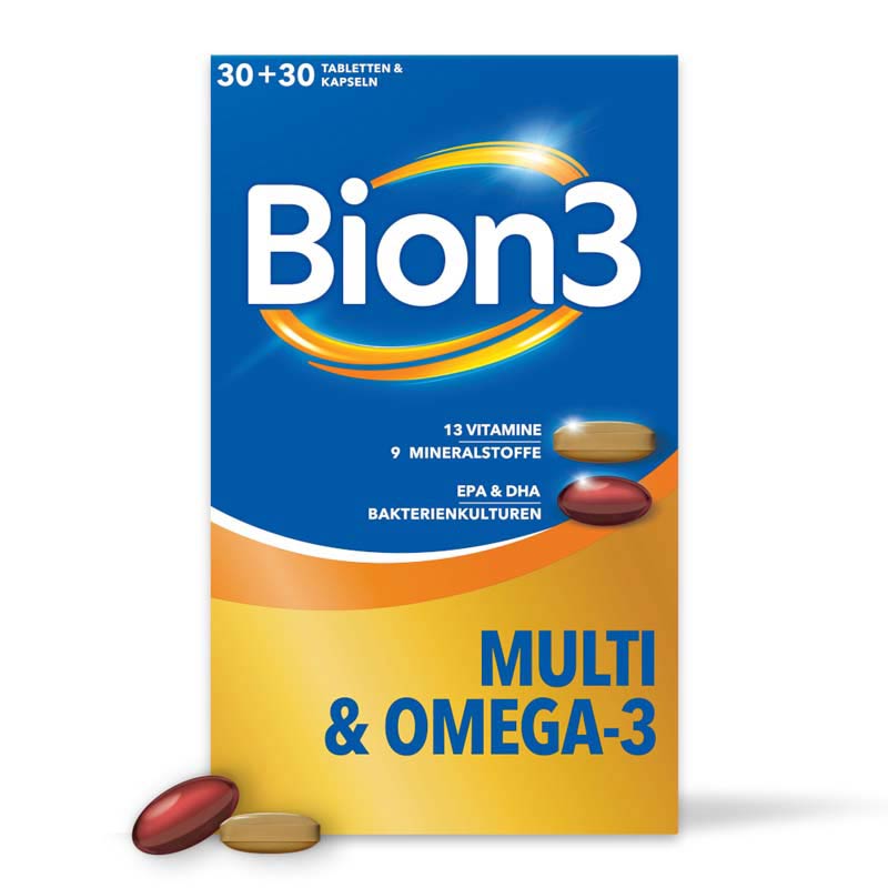 Bion3 MULTI & OMEGA-3 2X30 St Kombipackung