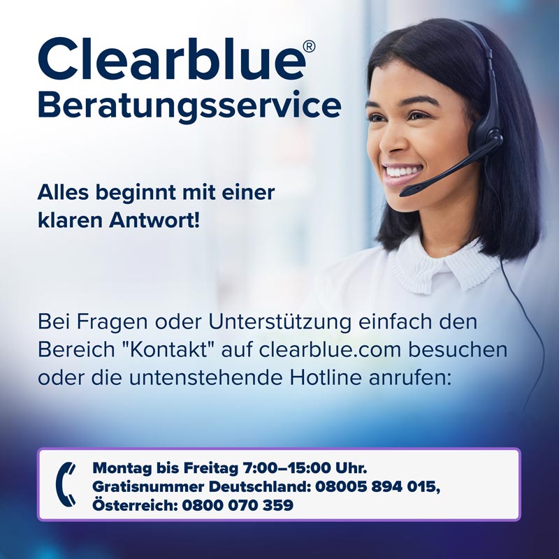 Clearblue Ovulation und Schwangerschaftstest 12 St Kombipackung