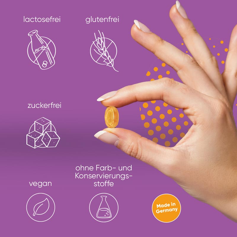 ipalat Die Vitaminpastille Mango-Maracuja 40 St Pastillen
