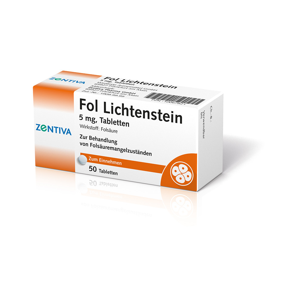 FOL Lichtenstein 5 mg Tabletten 50 St Tabletten