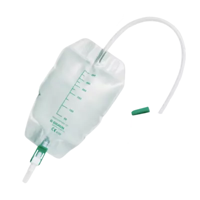 URIN BEINBEUTEL 500 ml Antirefluxvent.60 cm kürzb. 1 St