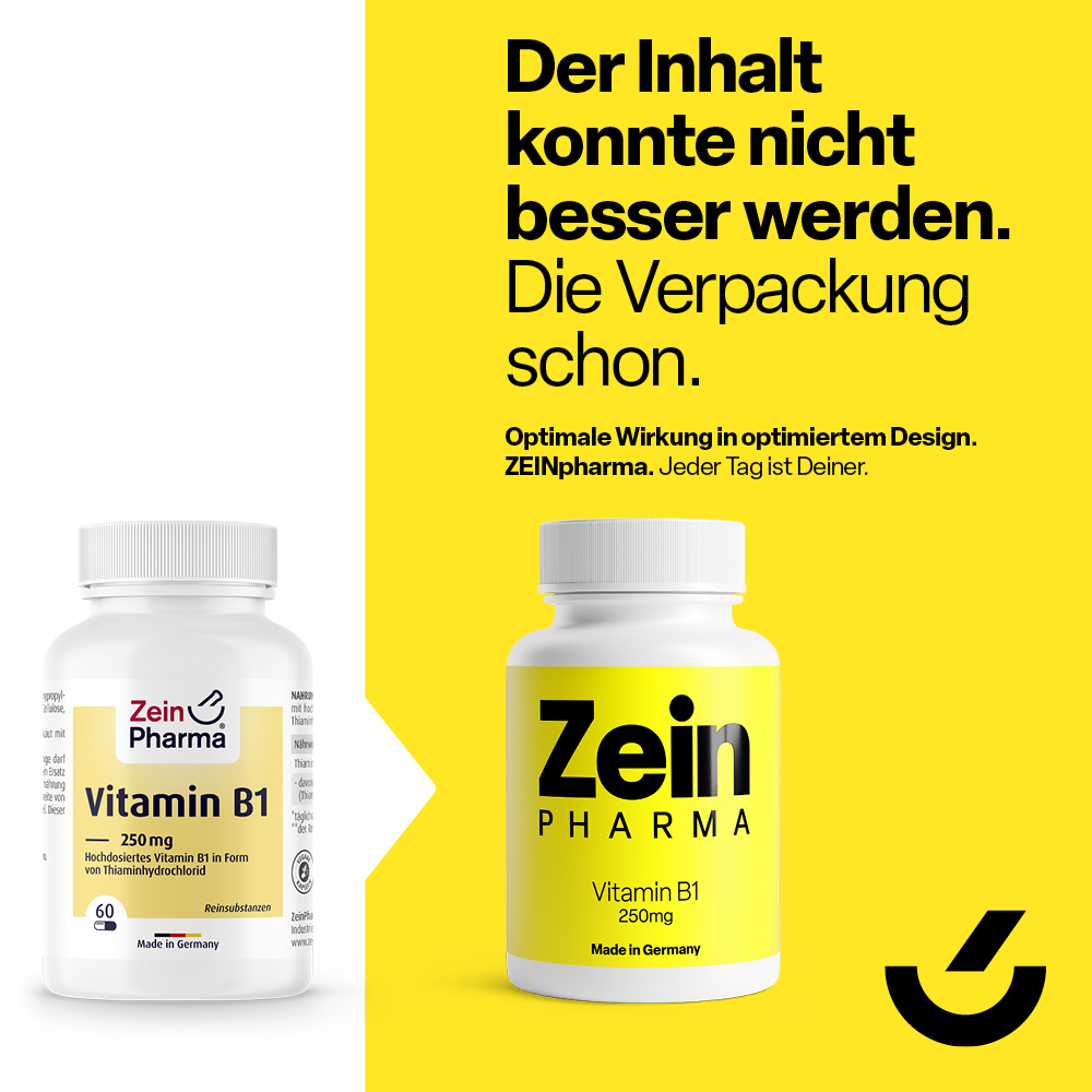 Zein PHARMA Vitamin B1 250mg 60 St Kapseln