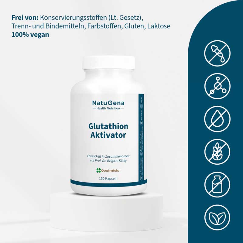 NatuGena Glutathion Aktivator 150 St Kapseln