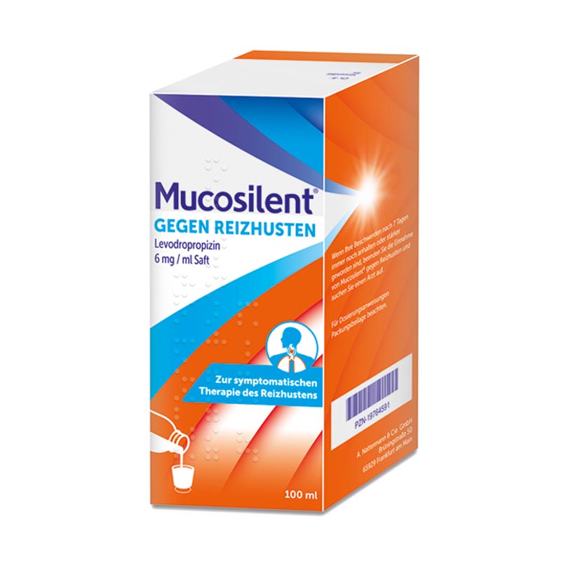 Mucosilent GEGEN REIZHUSTEN 100 ml Lösung zum Einnehmen