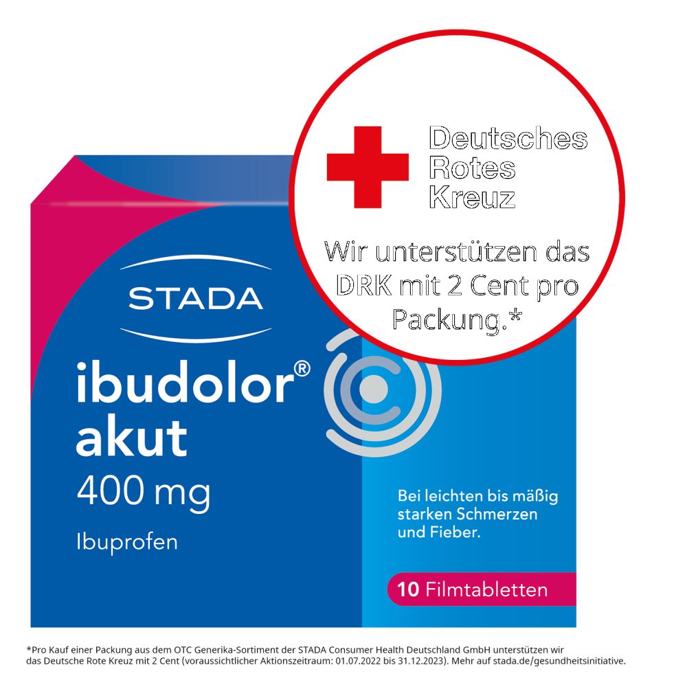 ibudolor akut 400mg 10 St Filmtabletten