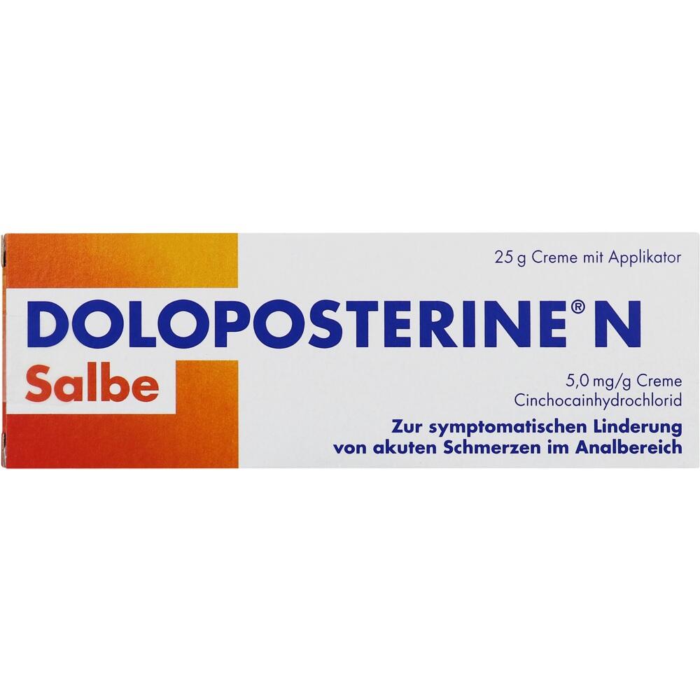 DoloPosterine N Salbe 25 g Creme