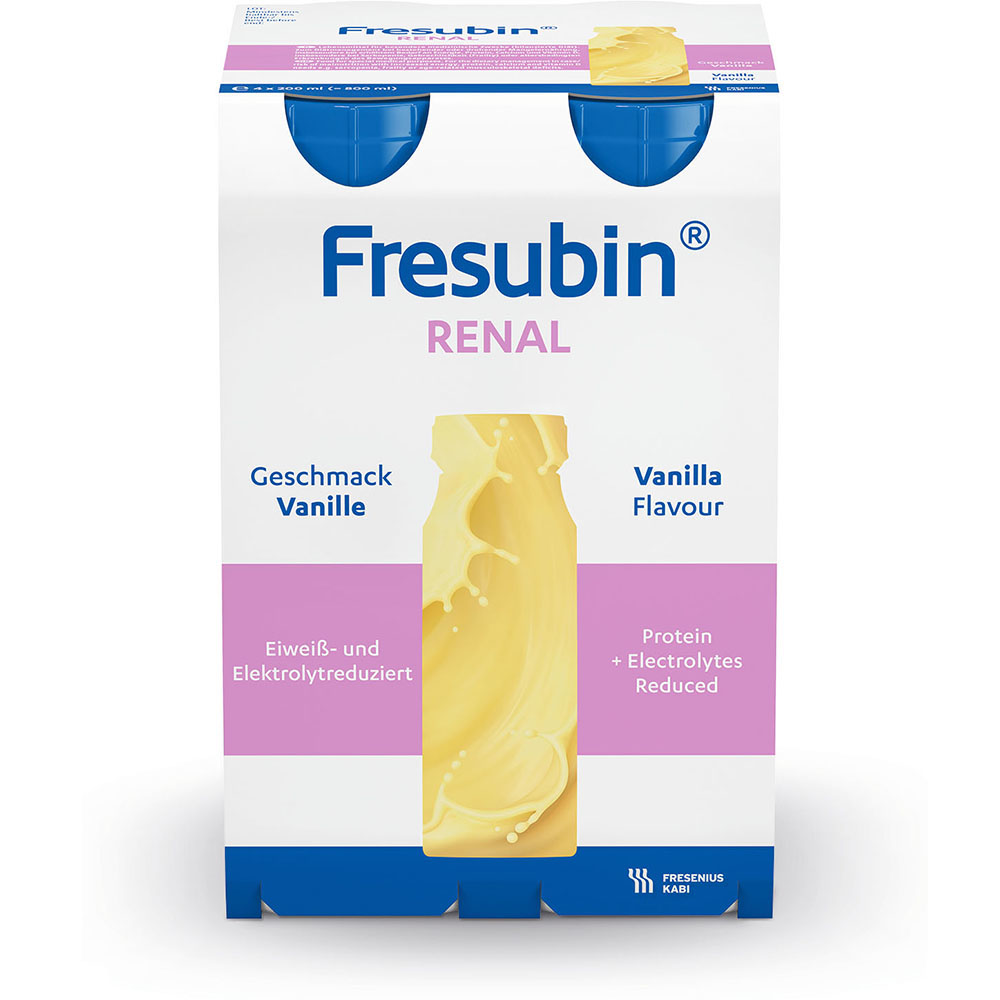 Fresubin Renal Trinknahrung Vanille 24X200 ml Flüssigkeit