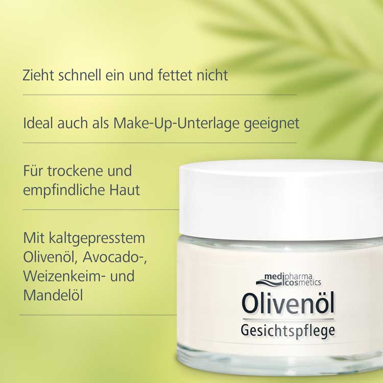 Olivenöl Gesichtspflege  50 ml Creme