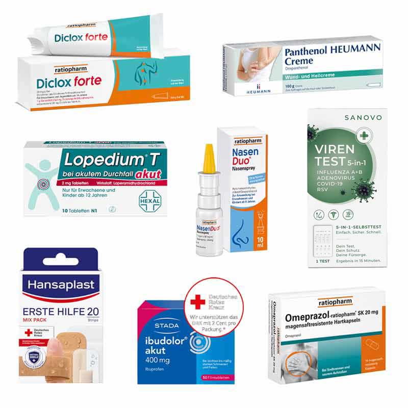 Rundum Sorglos Hausapotheke 1 St Sparset