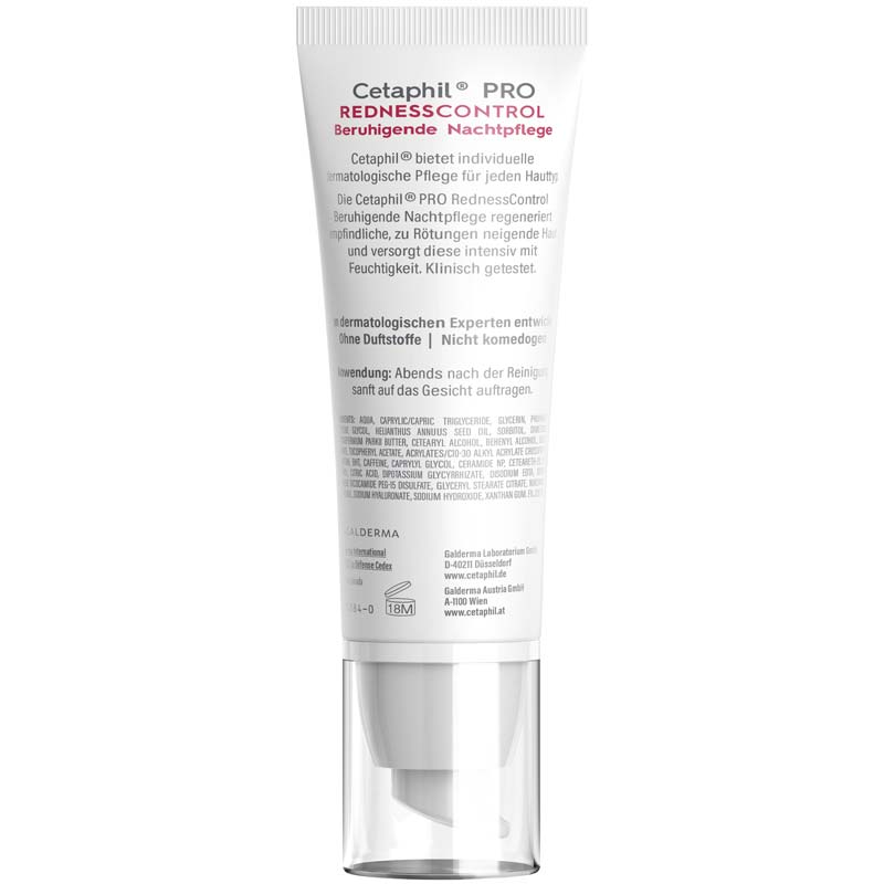 Cetaphil PRO REDNESS CONTROL Beruhigende Nachtpflege 50 ml Nachtcreme