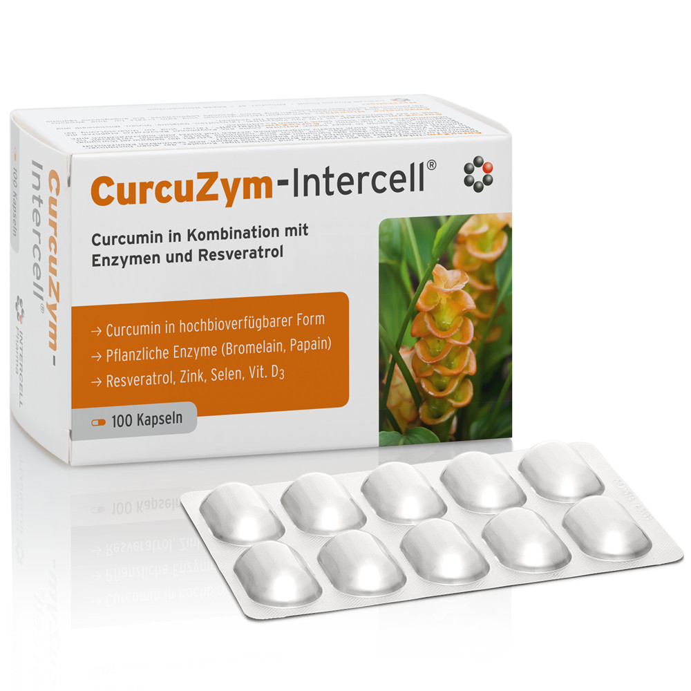 Curcuzym-intercell Kapseln 100 St Kapseln