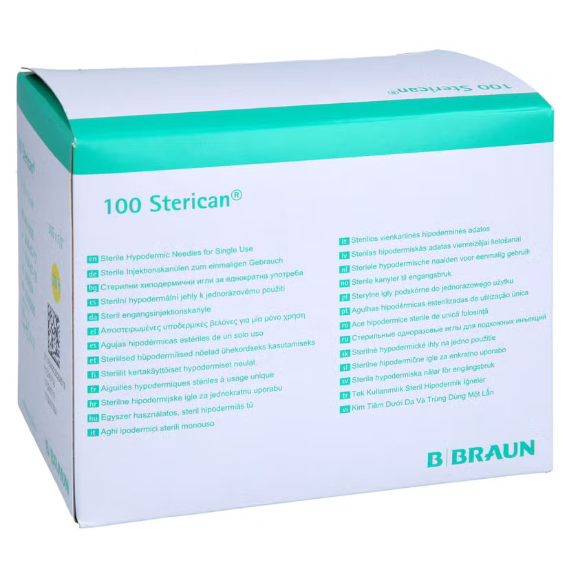 Sterican 30G 0,30x12mm gelb 100 St Kanüle