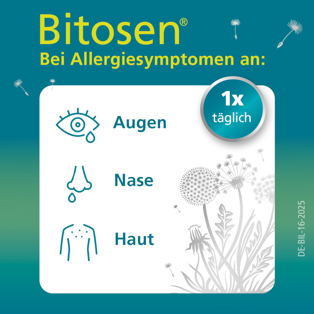 Bitosen 20 mg Antiallergikum 30 St Schmelztabletten