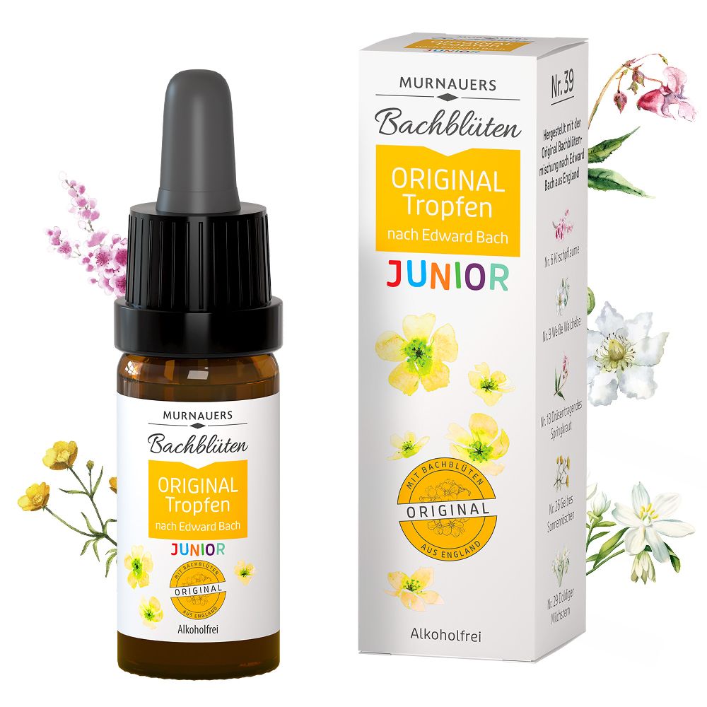 MURNAUERS Bachblüten Original Junior Tropfen 10 ml Tropfen zum Einnehmen