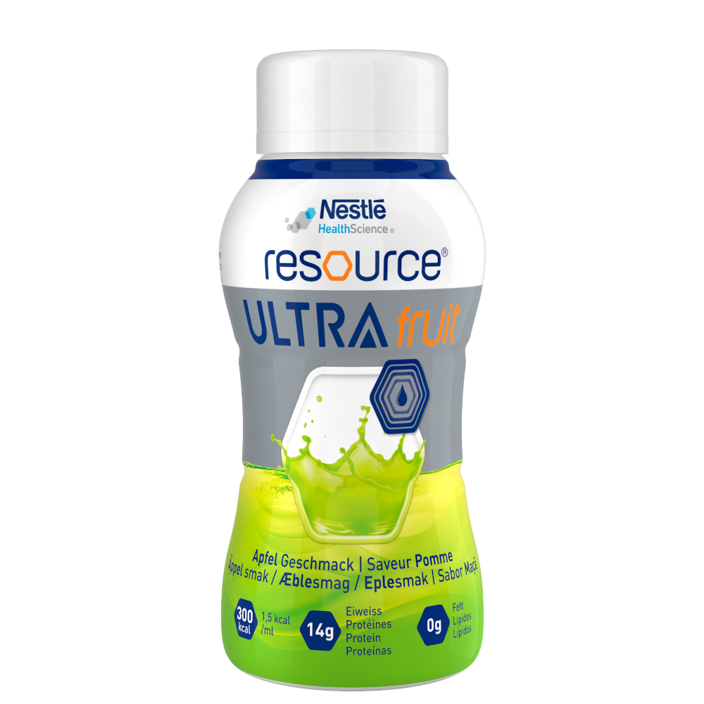 resource ULTRA fruit Apfel 6X4X200 ml Flüssigkeit