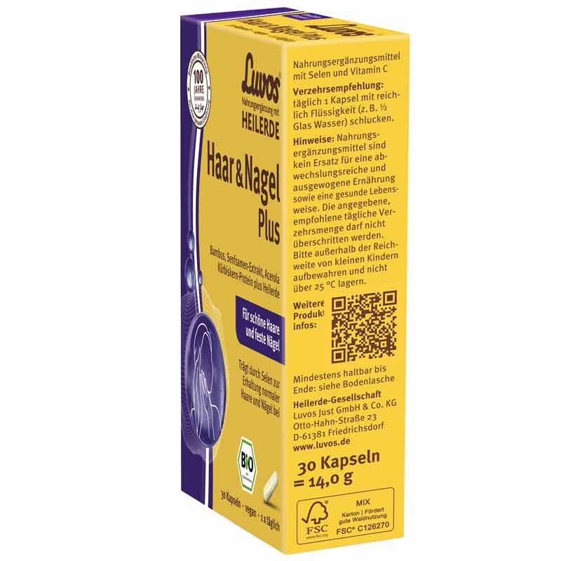Luvos HEILERDE Haar & Nagel Plus  30 St Kapseln