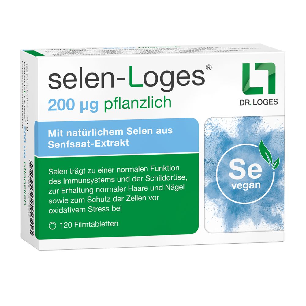 selen-Loges 200µg pflanzlich 120 St Filmtabletten