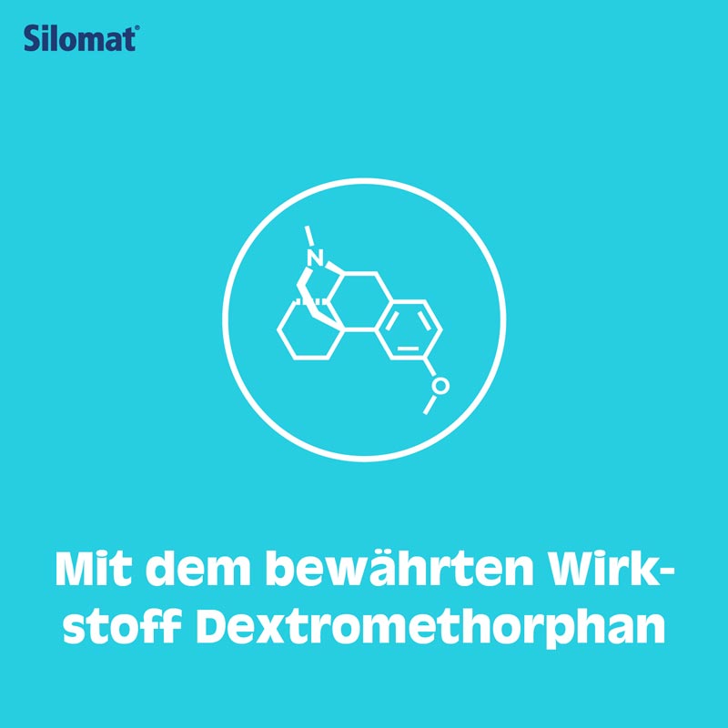 Silomat Hustenstiller Dextromethorphan Honig 40 St Lutschpastillen