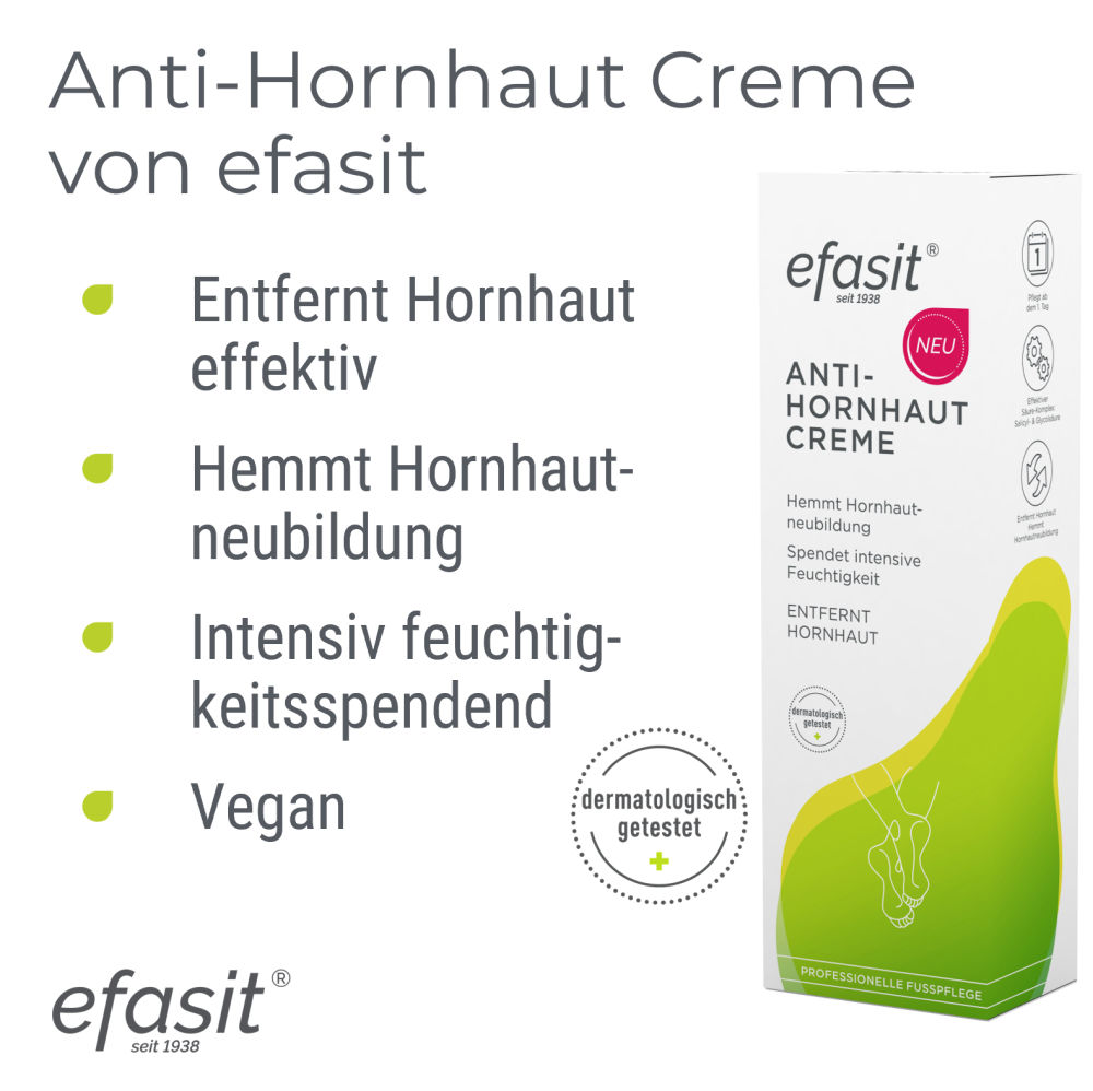 efasit ANTI-HORNHAUT CREME 75 ml Creme