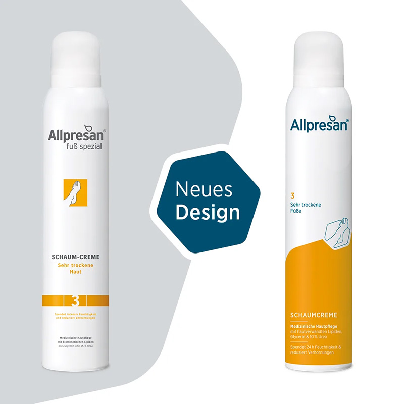 Allpresan Fuß spezial Nr. 3 SCHAUM-CREME 200 ml Schaum